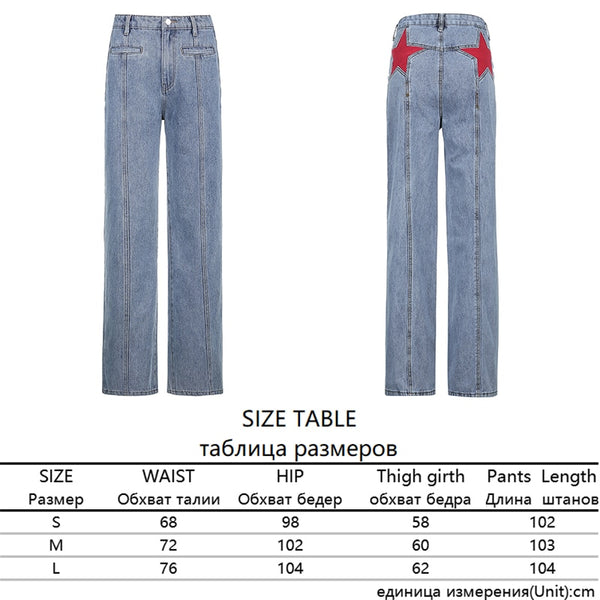 Star Back Jeans