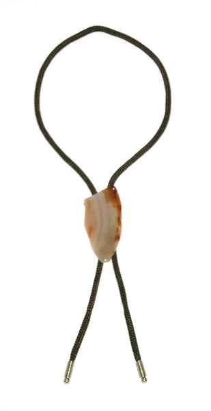 Brown Beige Bolo Tie