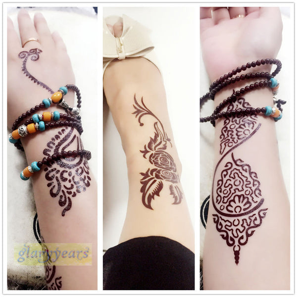 Henna Tattoo Sheet