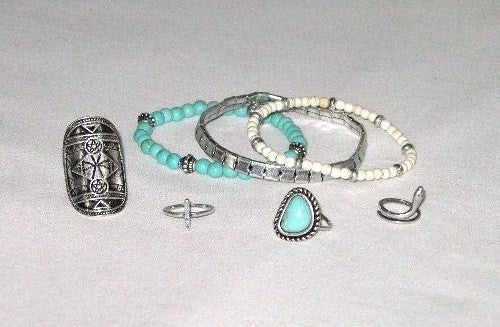 Stacking Turquoise Rings