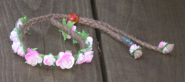 Pink Flower Crown