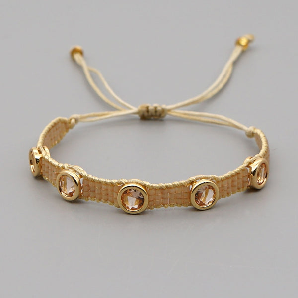 Crystals & Beads Bracelet