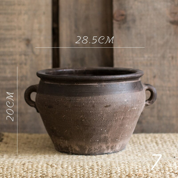 Large Brown Pot