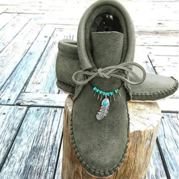 Olive Army Green Moccasins