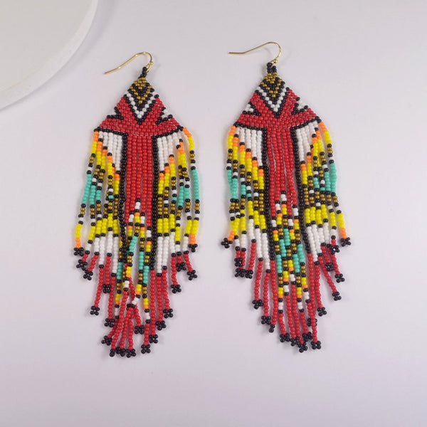 Indian Beads Earrings