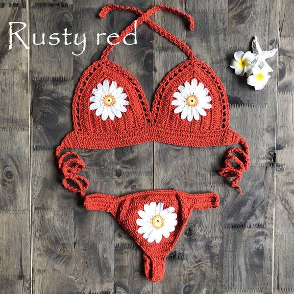 Brick Red Bikini