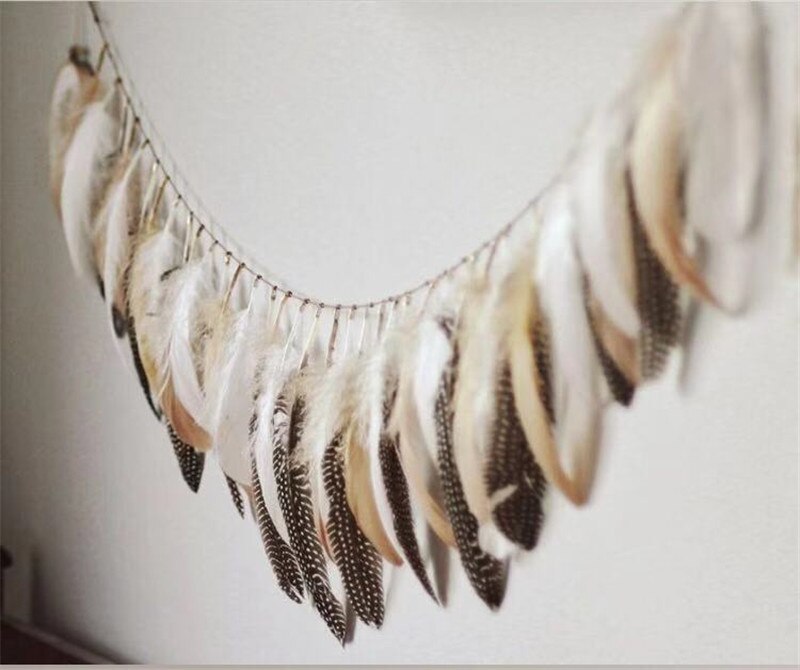 Black Feather Garland