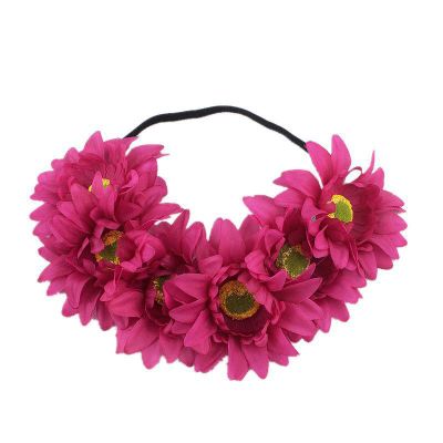 Pink Daisies Headband