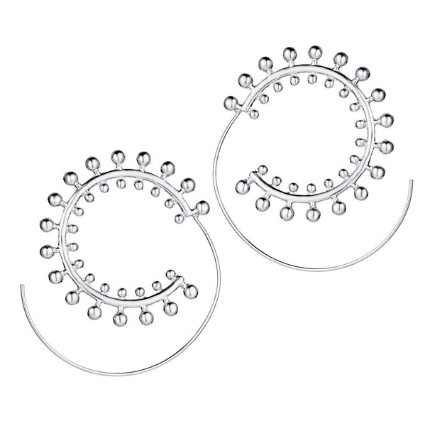 Silver Balls Earrings