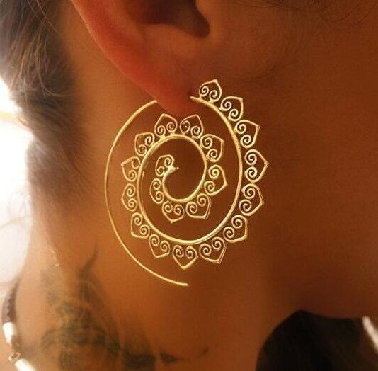 Gold Gypsy Earrings