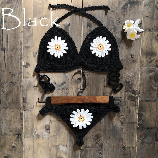 Daisy Applique Bikini