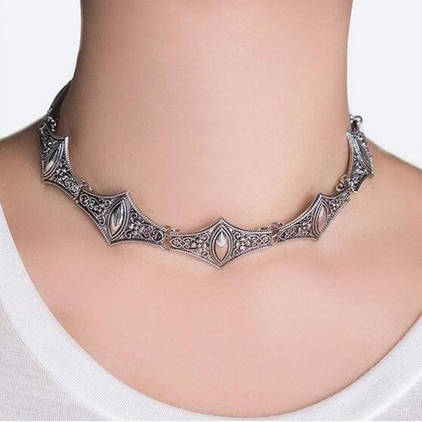 Tibetan Silver Choker