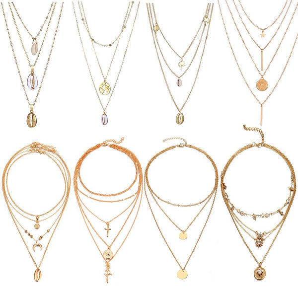 Multi Layer Necklaces