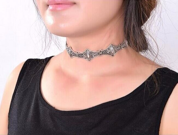 Silver Marquis Choker