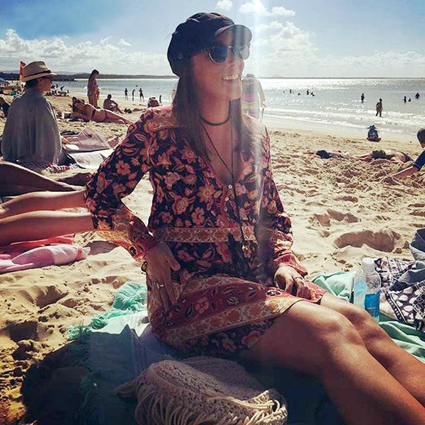 Floral Beach Dress