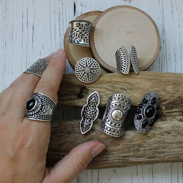 Bohemian Stacking Rings