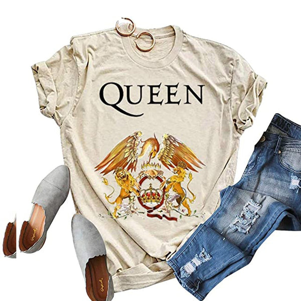 Beige Queen T Shirt