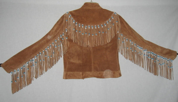 Fringed Suede Coat