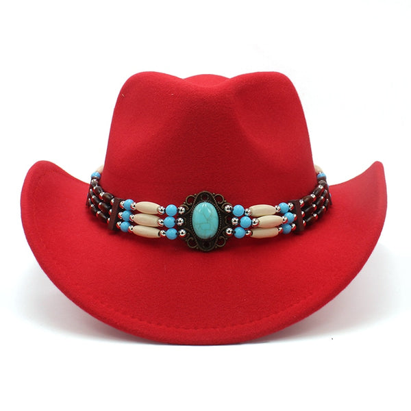 Red Hat With Turquoise