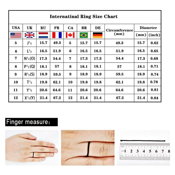 Ring Size Chart