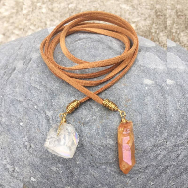 Natural Crystals Necklace