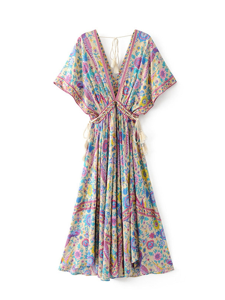 lovebird maxi dress Cienna Celeste Rosa Maxi Dress