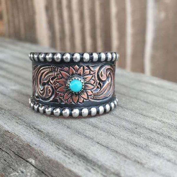 Southwestern Copper Ring