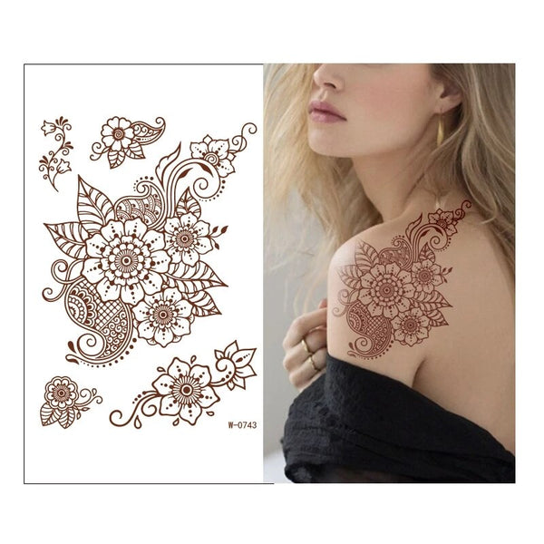 Henna Temporary Tattoos