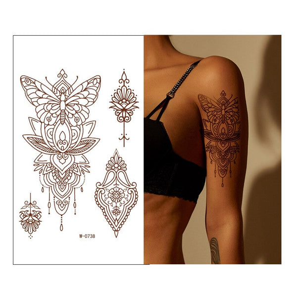Henna Butterfly Tattoo