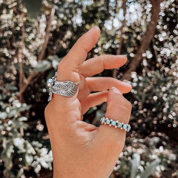 Eagle Turquoise Ring