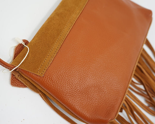 Genuine Leather Messenger Purse