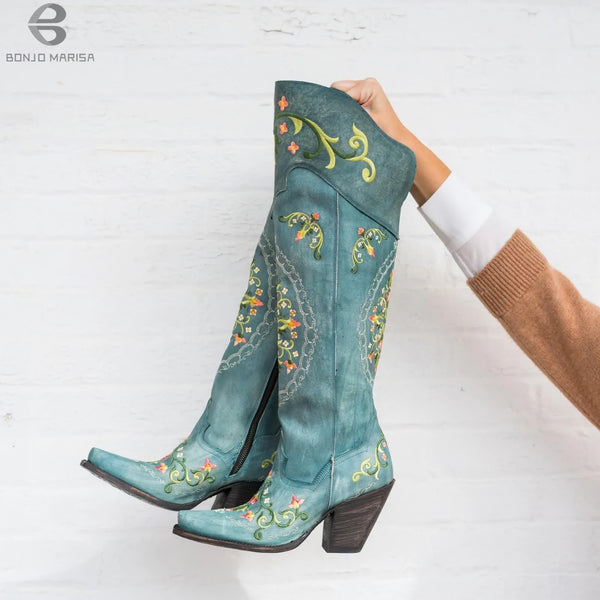 Turquoise Cowboy Boots