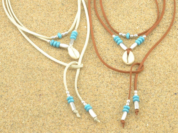 Stacking Leather Necklaces