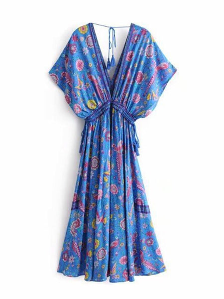 Blue Lovebird Dress