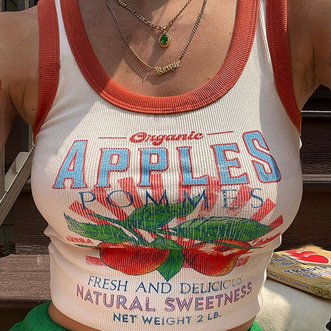 Organic Apples Tank Top