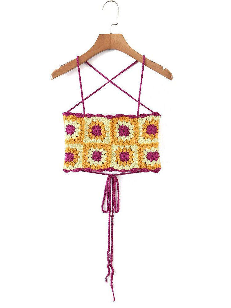 Daisy Crochet Cami Top