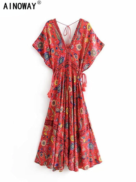 Pink Lovebird Dress