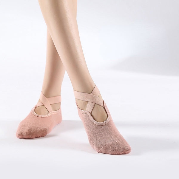 Yoga Socks With Elastic Bands