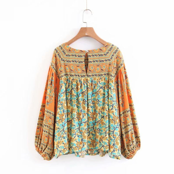 Boho Long Sleeve Top