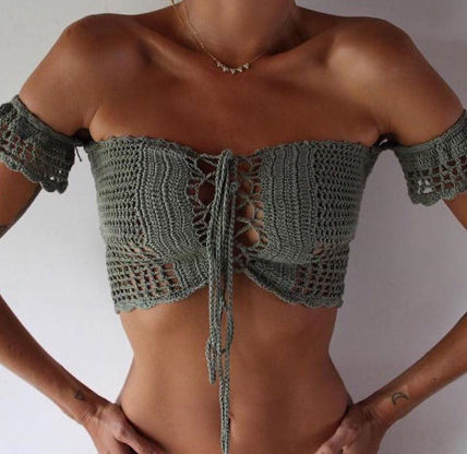 Lace Up Top