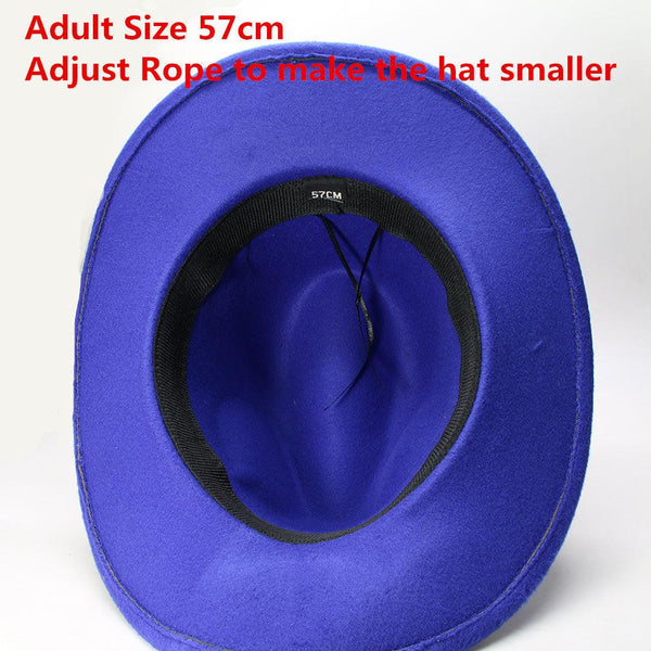 Adjustable Size Cowboy Hat