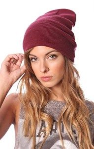 Slouch Hat Burgundy