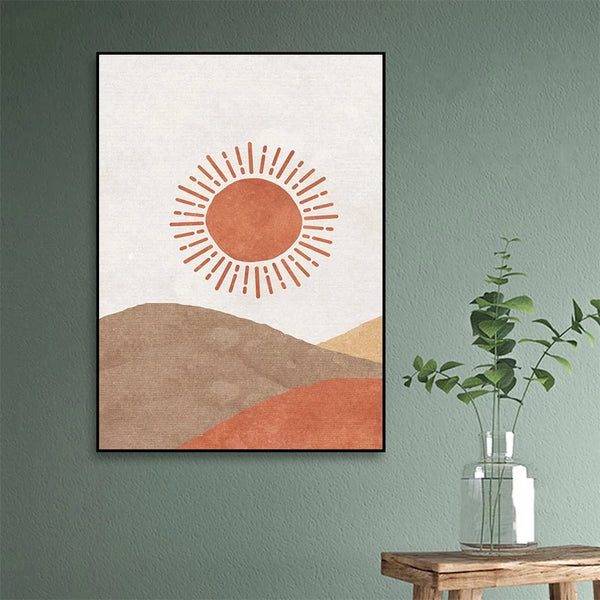 Desert Sun Poster