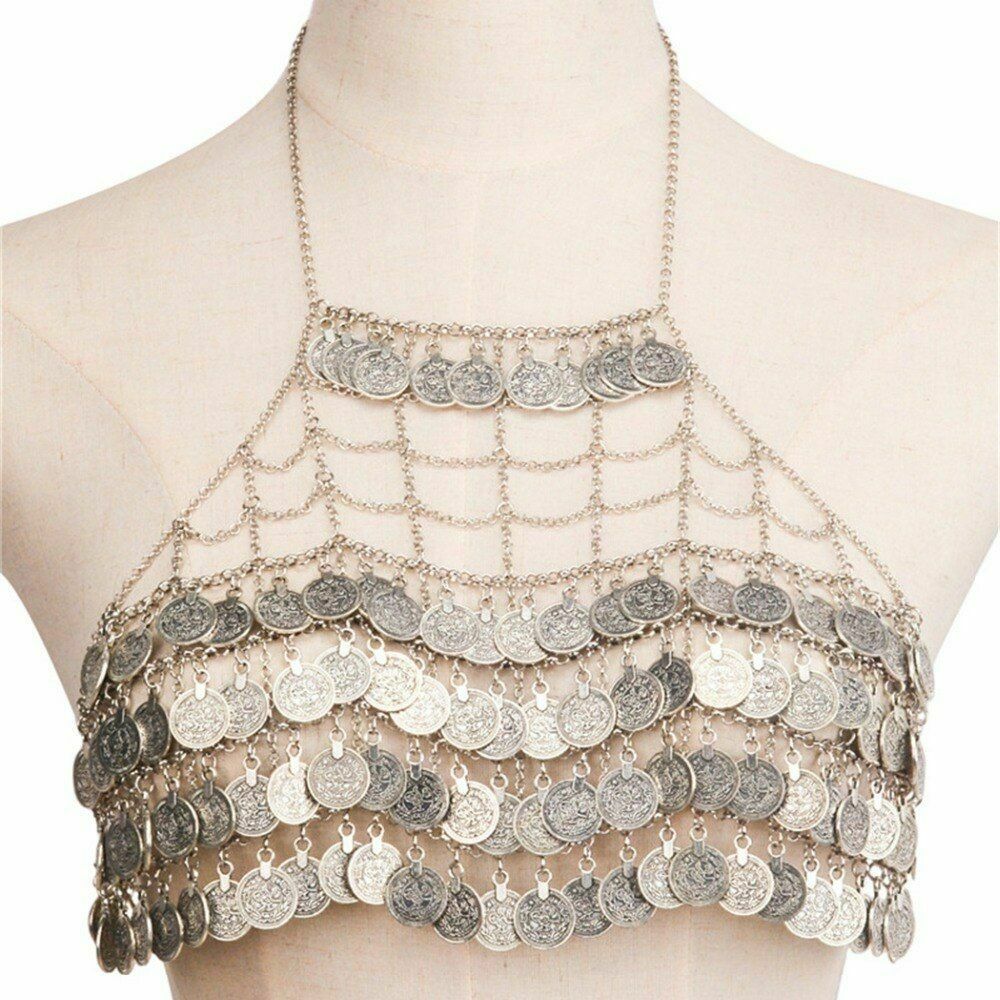 Festival Chain Coin Bra – HottestTrendsPrint