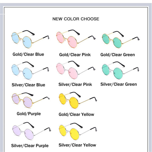 Round Pastel Sunglasses