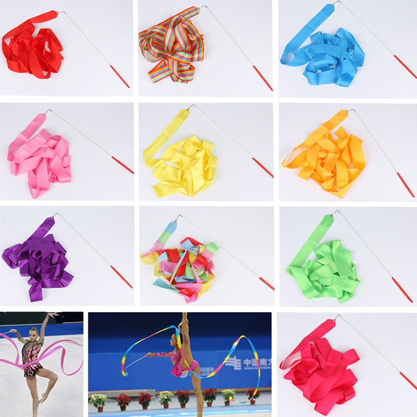 Dance Streamers In 12 Different Colors And 3 Different Lengths 2m 4m Or 6m Festival Fun Ribbons On Sticks Twirl And Swirl Them To The Music
