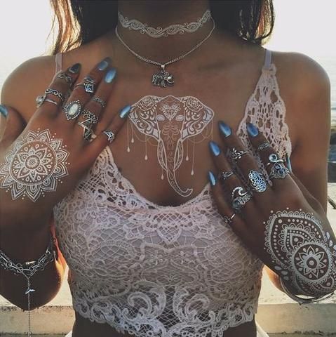 Metallic Tattoos