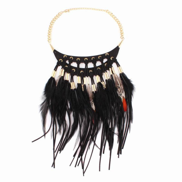 Feather Choker