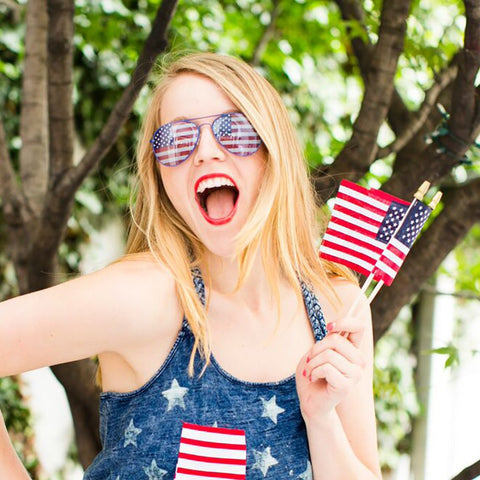 USA Flag Sunglasses