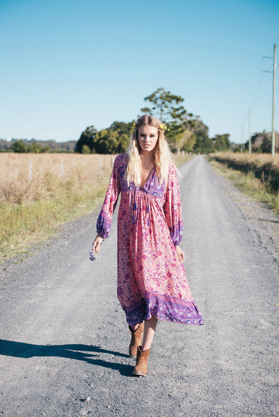 Pink Purple Dress
